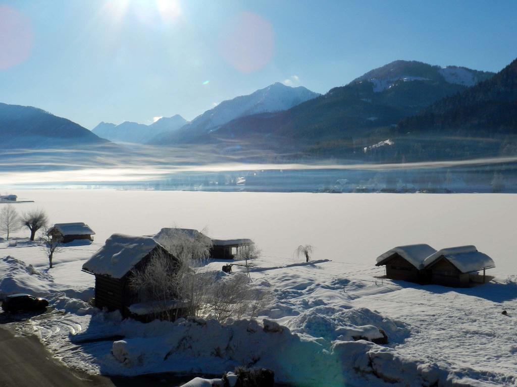 Draxl-Hof Ferienwohnungen Weissensee Exterior foto